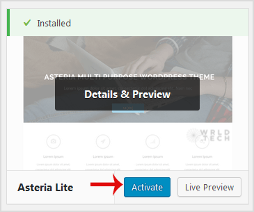 wp-theme-browse-activate-theme.gif